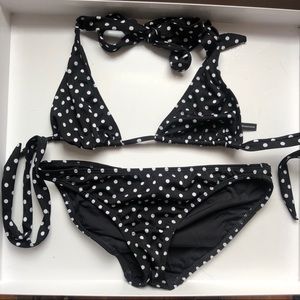 Polka dot bikini